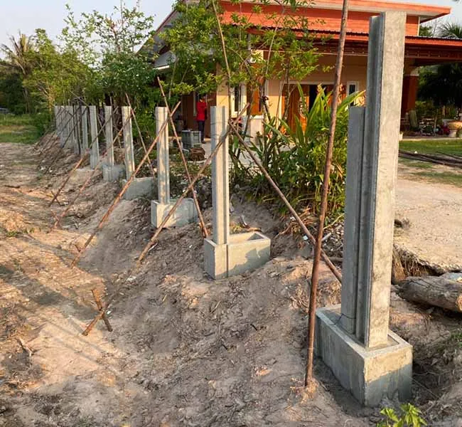 แบบหล่อฟุตติ้งสำเร็จรูป 